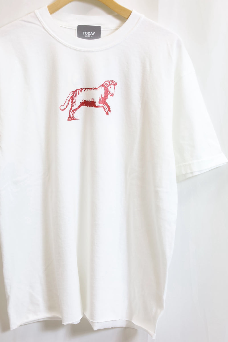 TODAY edition / BRIGHT FUTURE #01 SS Tee - Aries/White