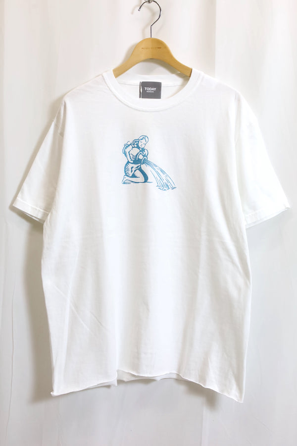 TODAY edition / BRIGHT FUTURE #11 SS Tee - 水瓶座/White