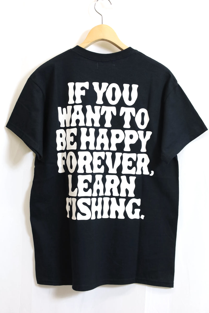 Lucky 'n' Lure / WOW ! ! SS Crew Neck Tee - Black
