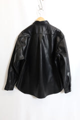 alvana /SheepSkin Leather Shirt Jacket