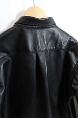 alvana /SheepSkin Leather Shirt Jacket