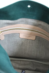 STYLE CRAFT/COAT NUBUCK Shoulder Bag (S)-Green