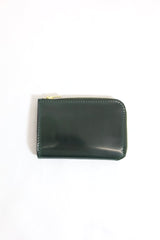 Re-ACT / Shell Cordvan L Zip Compact Wallet - Green