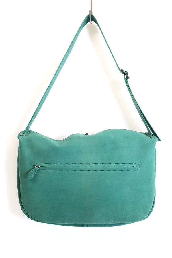 STYLE CRAFT/COAT NUBUCK Shoulder Bag (M)-Green