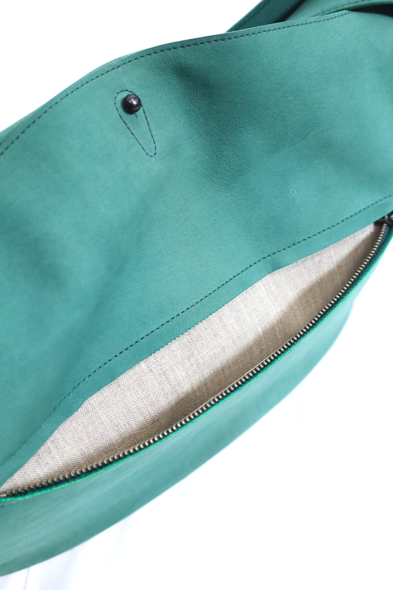 STYLE CRAFT/COAT NUBUCK Shoulder Bag (M)-Green