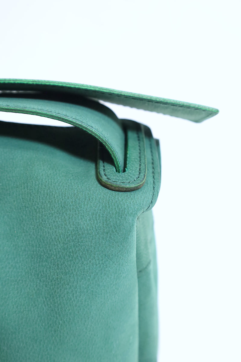 STYLE CRAFT/COAT NUBUCK Shoulder Bag (M)-Green