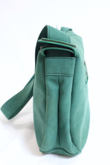 STYLE CRAFT/COAT NUBUCK Shoulder Bag (M)-Green