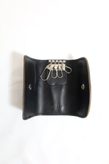 Re-ACT / Chromeexel Leather  Key Case - Black