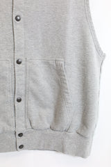 MODMNT / HOODED VEST - H.GRY