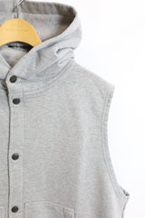 MODMNT / HOODED VEST - H.GRY