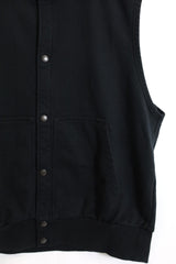 MODMNT / HOODED VEST - BLK