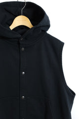 MODMNT / HOODED VEST - BLK
