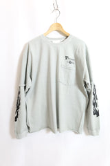 TODAY edition / TROMPE L'OEIL #01 LS Tee - Gray