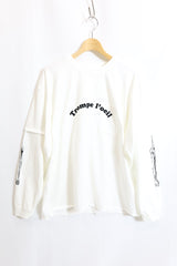 TODAY edition / TROMPE L'OEIL #02 LS Tee - White