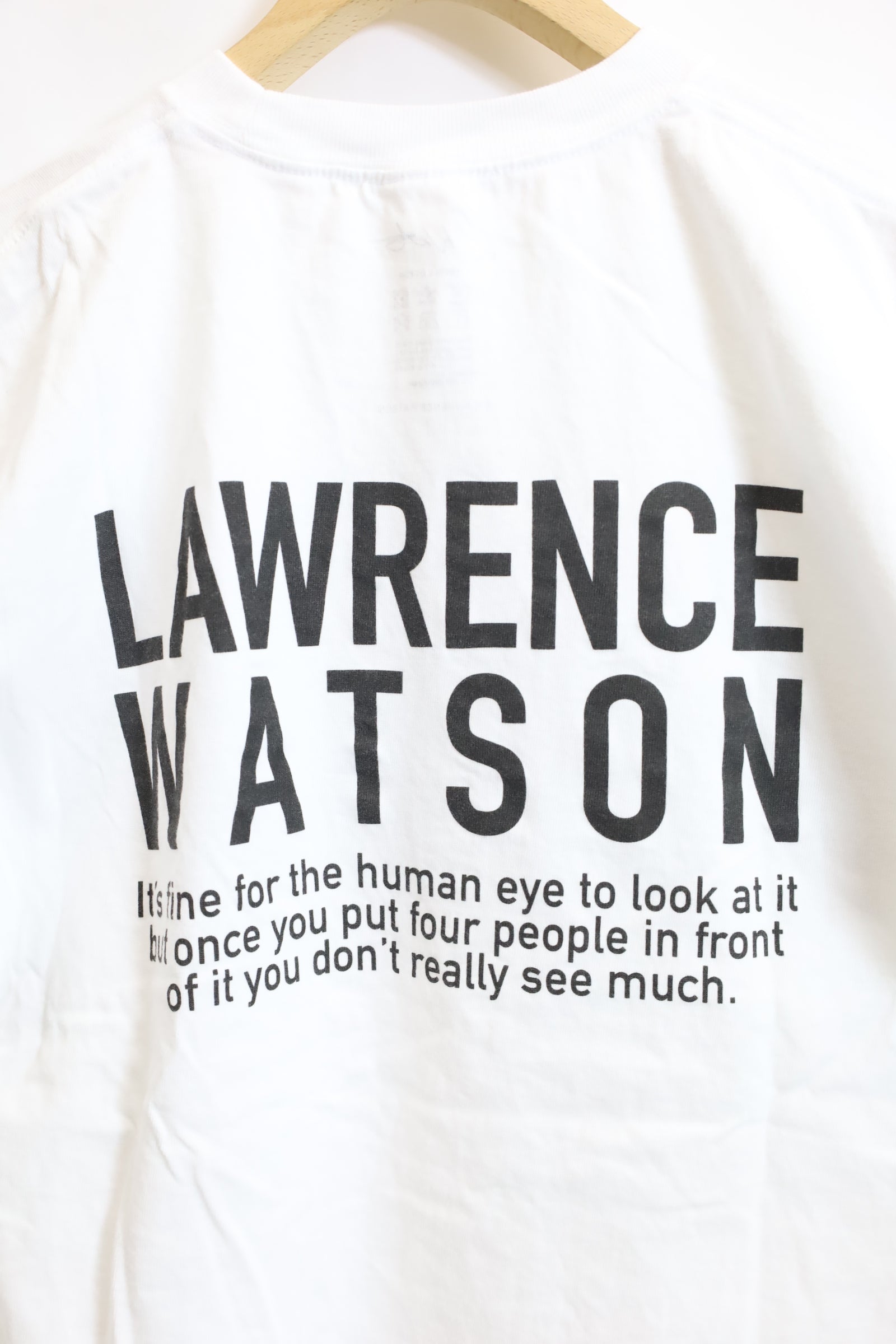LAWRENCE WATSON/ OASIS TEE - White – redtriangle