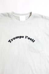 TODAY edition / TROMPE L'OEIL #02 LS Tee - Gray