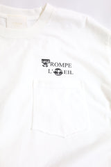 TODAY edition / TROMPE L'OEIL #01 LS Tee - White