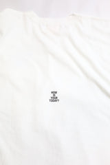 TODAY edition / TROMPE L'OEIL #01 LS Tee - White