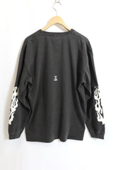 TODAY edition / TROMPE L'OEIL #01 LS Tee - Black