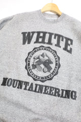White Mountaineering /COLLEGE LOGO SWEAT SHIRT - WM2473510/GRAY