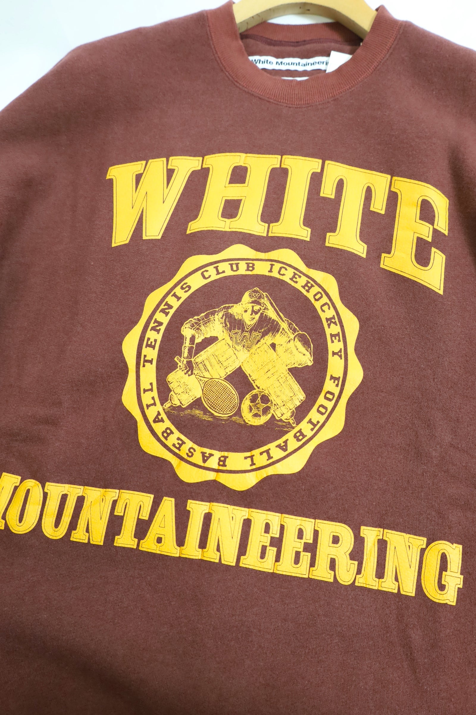 White Mountaineering /COLLEGE LOGO SWEAT SHIRT - WM2473510 