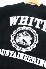 White Mountaineering /COLLEGE LOGO SWEAT SHIRT - WM2473510/BLACK