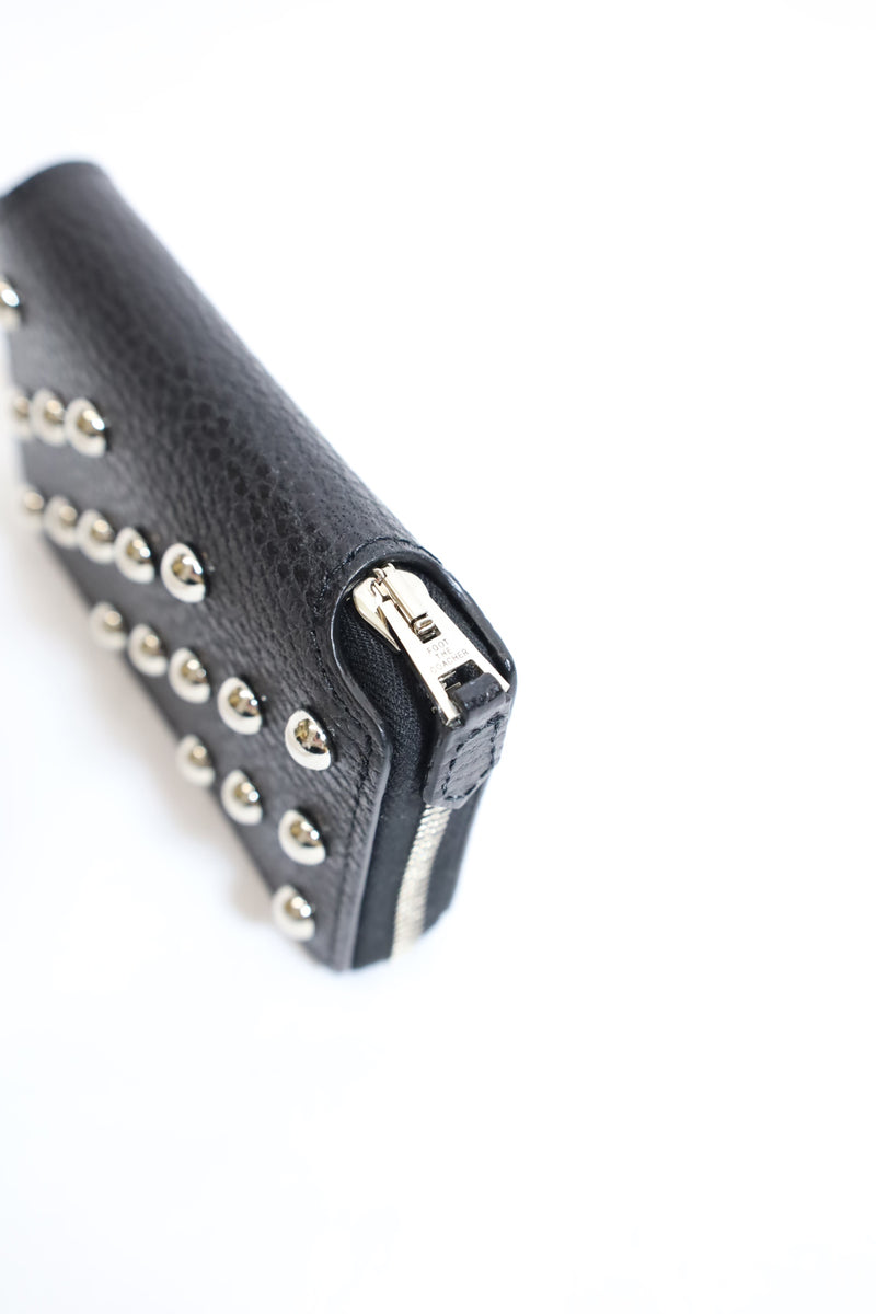 foot the coacher / Short Zip Wallet (Circle Studs) – redtriangle
