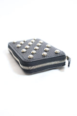 foot the coacher / Short Zip Wallet (Circle Studs)