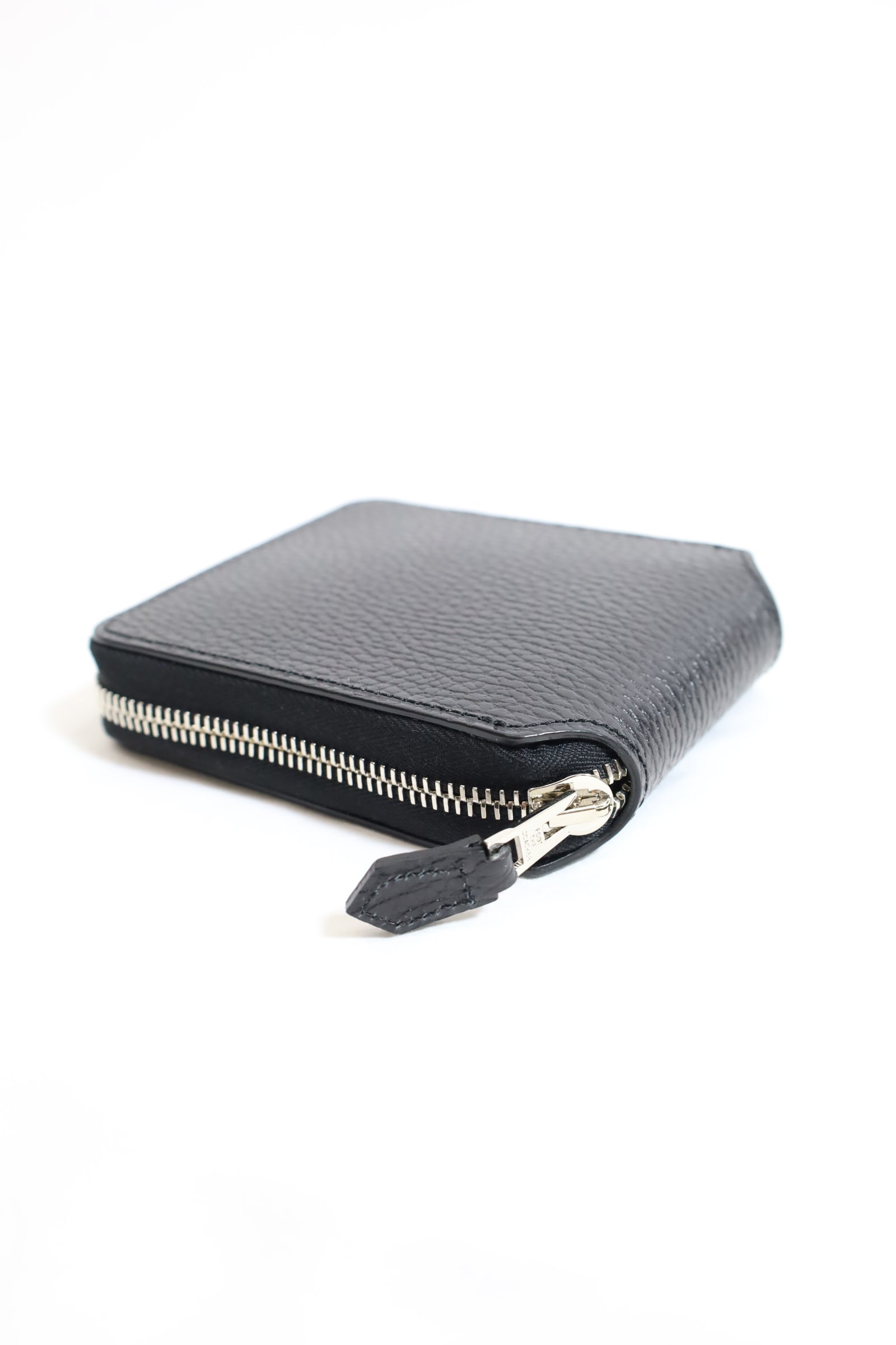 foot the coacher / SQUARE ZIP WALLET - BK/BK – redtriangle
