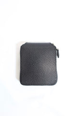 foot the coacher / SQUARE ZIP WALLET - BK/BK