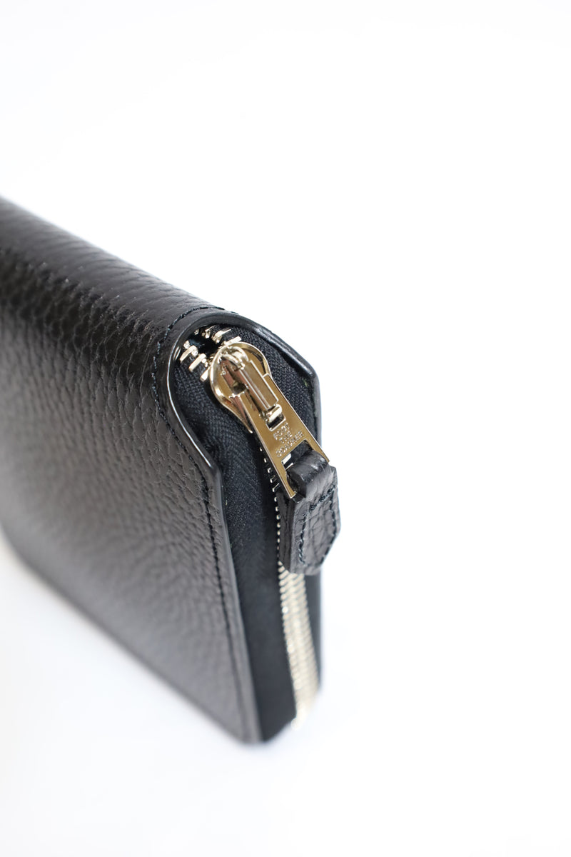 foot the coacher / SQUARE ZIP WALLET - BK/BK – redtriangle