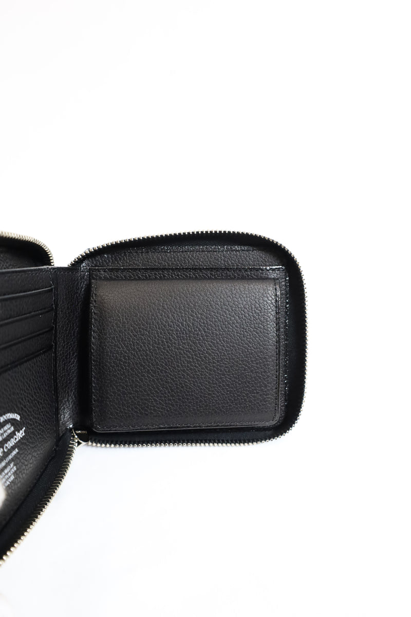 小物 foot the coacher SQUARE ZIP WALLET foot the coacher / SQUARE ZIP WALLET - BK/BK – redtriangle