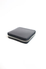 foot the coacher / SQUARE ZIP WALLET - BK/BK