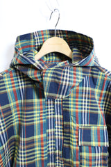 MODMNT / ZIP HOODED SHIRT - NVY