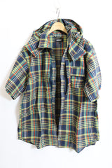 MODMNT / ZIP HOODED SHIRT - NVY