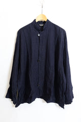 jujudhau / LOOP JACKET - BLUE CHECK