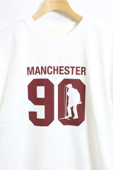 TODAY edition / MANCHESTER SS Tee - White