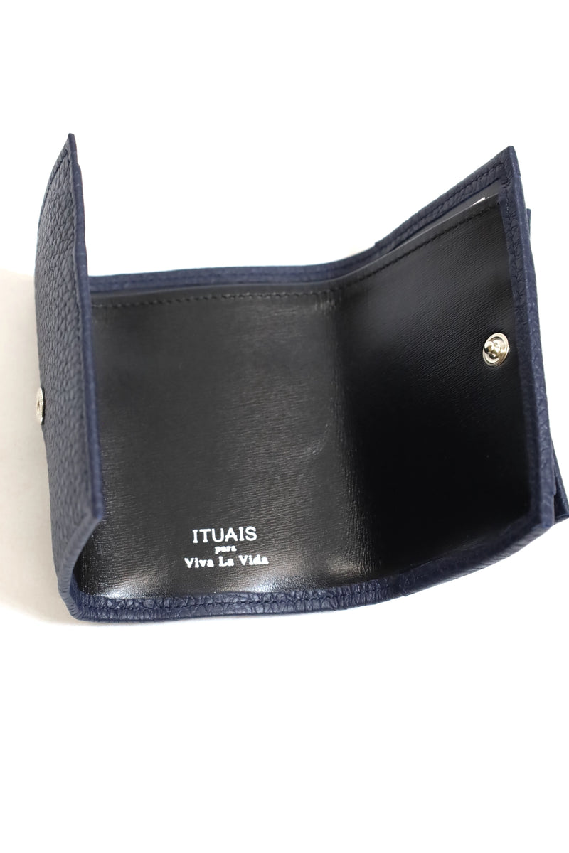 ITUAIS / TTAURILLON Compact Wallet-Blue Nuit (Dark Blue)