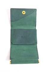 Re-ACT / Texas Three Fold Mini Wallet - Green