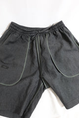 alvana / BWool Linen Milling　Training Shorts - Gray