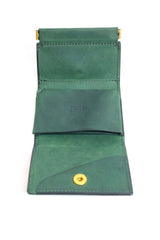 Re-ACT / Texas Three Fold Mini Wallet - Green