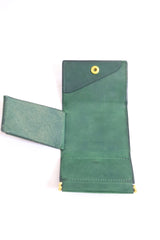 Re-ACT / Texas Three Fold Mini Wallet - Green