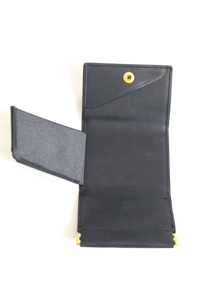 Re-ACT / Texas Three Fold Mini Wallet - Black