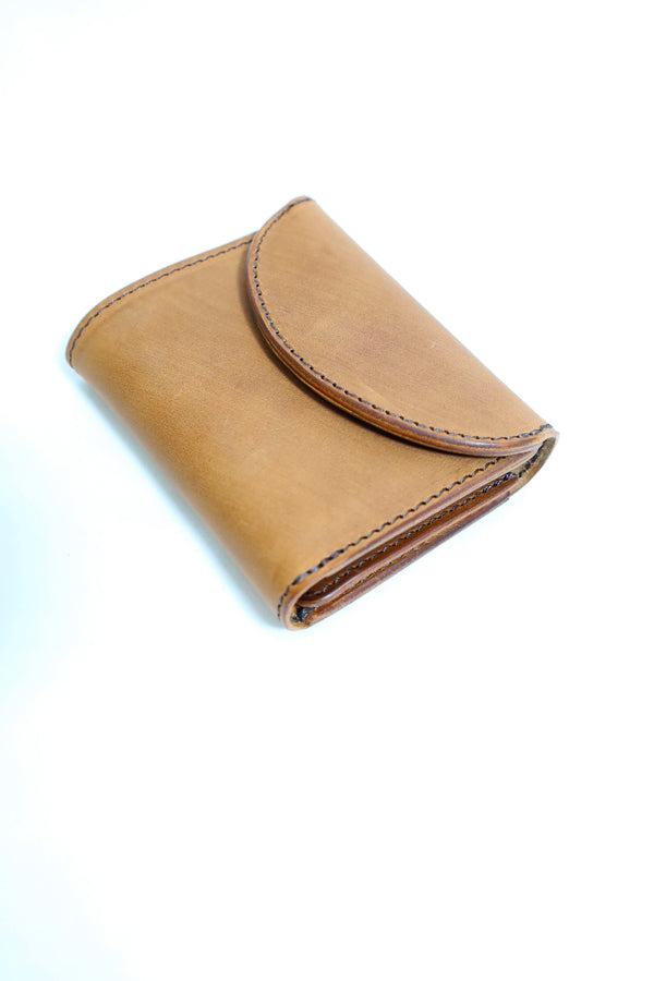 Re-ACT / Texas Three Fold Compact Wallet - Brown