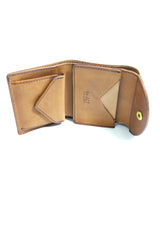 Re-ACT / Texas Three Fold Compact Wallet - Brown