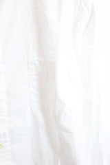 Hombre Nino /  ROUND COLLAR SHIRT - White