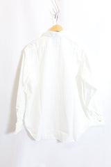 Hombre Nino /  ROUND COLLAR SHIRT - White