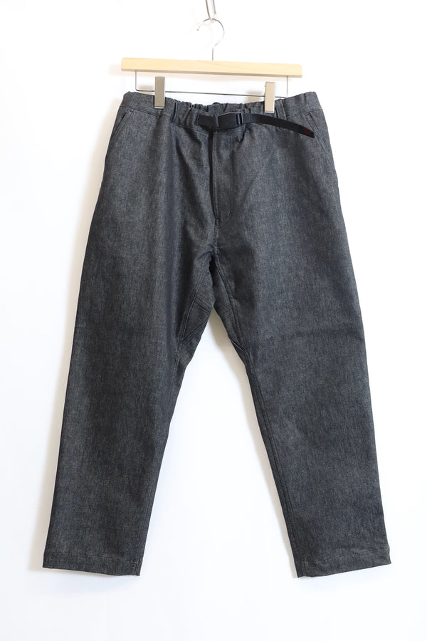 White Mountaineering /WM×GRAMICCI DENIM TAPERED PANTS- WM2473408/BLACK