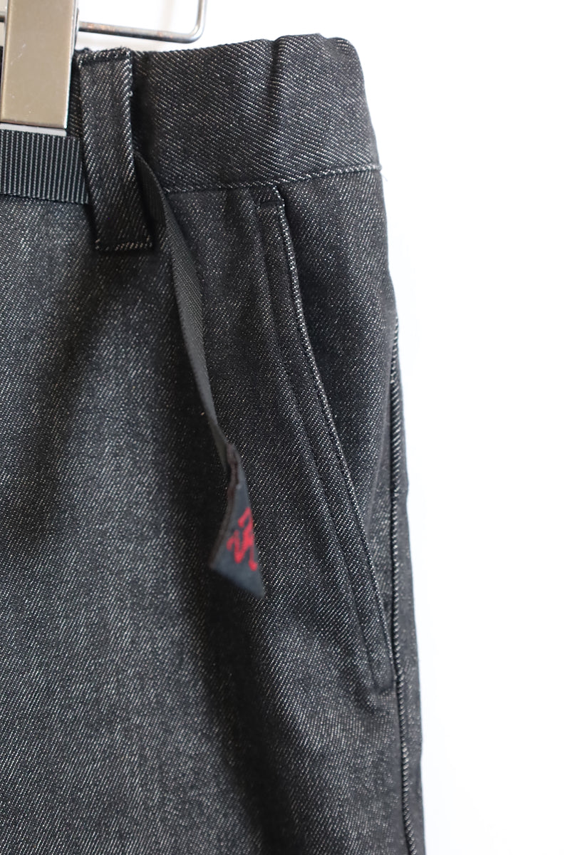 White Mountaineering /WM×GRAMICCI DENIM TAPERED PANTS- WM2473408/BLACK 