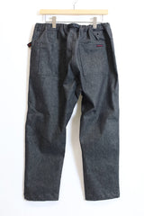 White Mountaineering /WM×GRAMICCI DENIM TAPERED PANTS- WM2473408/BLACK 